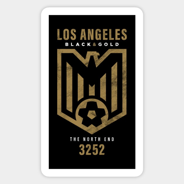 LA is 3252 Territory! Soccer Fan Gift Sticker by BooTeeQue